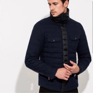 Kit and Ace Hull Zip Up Puffer Bomber Jacket